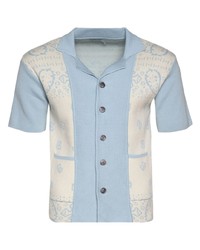 Rhude Banco Knitted Short Sleeve Shirt