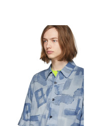 Acne Studios Blue Bla Konst Saira Shirt
