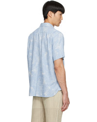 Vince Blue Linen Shirt