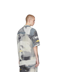 Song For The Mute Blue Oversized Sven Shirt