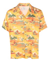 Vilebrequin Chelly Palm Print Shirt