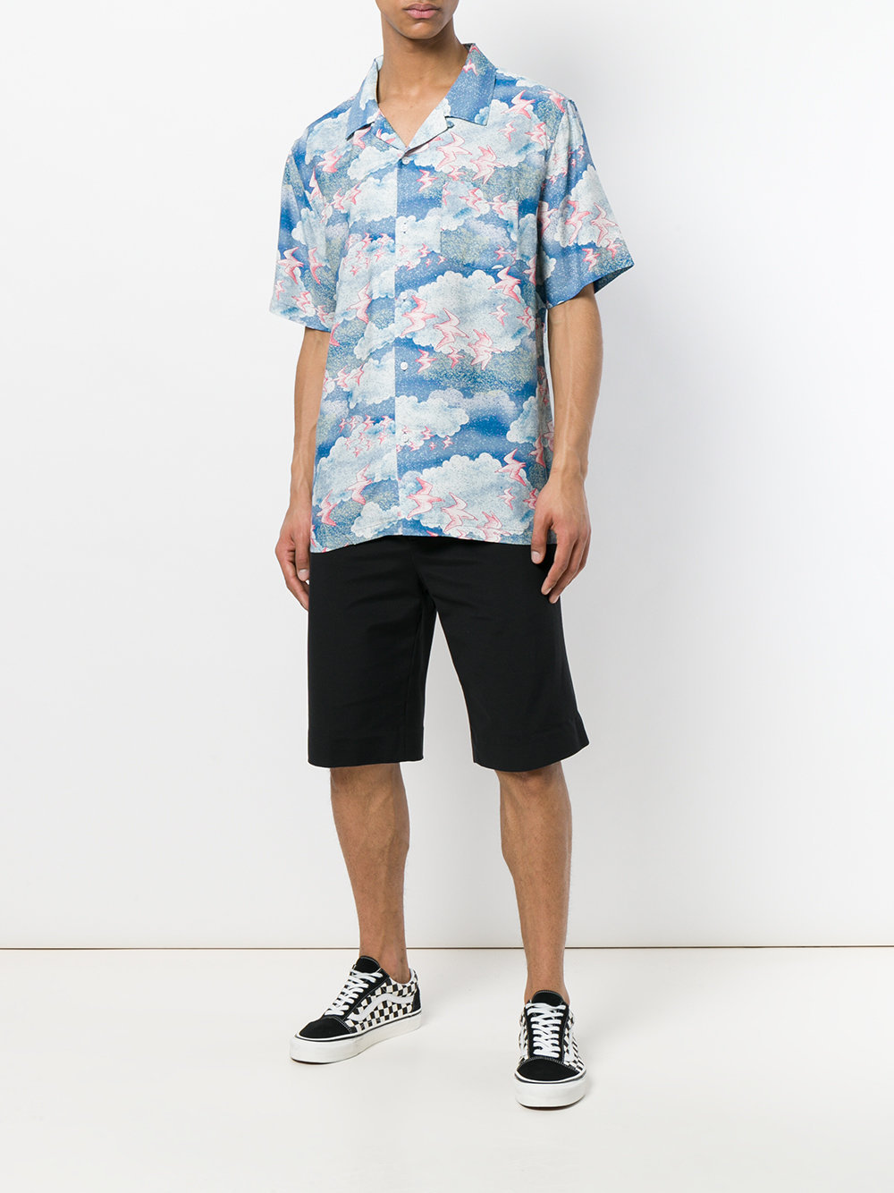 Stussy Cloud Print Shirt, $159 | farfetch.com | Lookastic