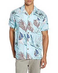 Hurley Domino Short Sleeve Button Up Camp Shirt