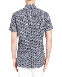 Antony Morato Extra Trim Fit Short Sleeve Print Woven Shirt