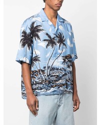 BOSS Hawaiian Print Short Sleeve Shirt