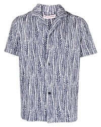 Orlebar Brown Howell Fern Cotton Shirt
