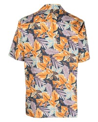 Altea Leaf Print Shortsleeved Shirt