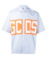 Gcds Logo Print Short Sleeve Shirt