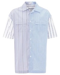 JW Anderson Panelled Stripe Print Shirt
