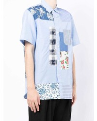 Junya Watanabe Patchwork Short Sleeve Shirt