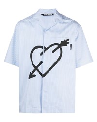 Palm Angels Pierced Heart Logo Shirt