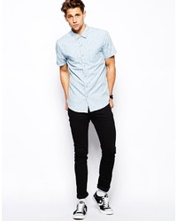 Pull&Bear Shirt With Swallow Print
