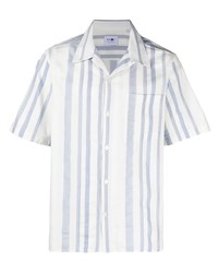 Nn07 Stripe Print Short Sleeved Shirt