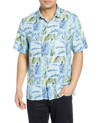Tommy Bahama Think Outside The Fronds Silk Camp Shirt