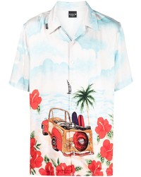 COOL T.M Tropical Print Hawaiian Shirt