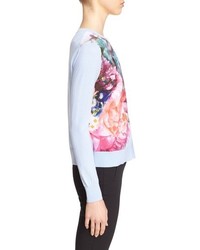 Ted Baker London Haleera Print Front Cardigan