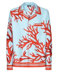 Dolce & Gabbana Floral Silk Shirt