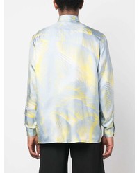 Ferrari Graphic Print Silk Shirt