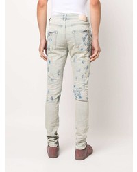 purple brand Low Rise Birch Over Skinny Jeans
