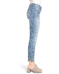 KUT from the Kloth Paisley Print Skinny Jeans