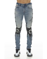 Cult of Individuality Punk Super Skinny Jeans In Acid At Nordstrom