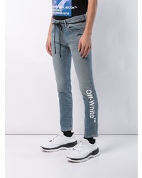 Off-White Skinny Fitted Jeans