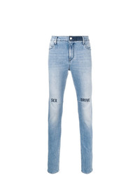 RtA Slogan Skinny Jeans