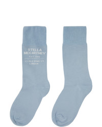Stella McCartney Blue Shared Obs 23 Socks