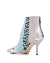 Malone Souliers Striped Amal Ankle Boots