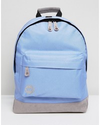 Mi-pac Classic Backpack In Cornflower Blue With Contrast Gray