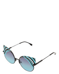 Fendi Removable Cat Eye Printed Sunglasses