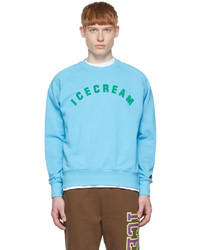 Icecream Blue Cotton Sweatshirt