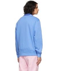 Polo Ralph Lauren Blue Fleece Logo Sweatshirt