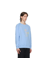 MAISON KITSUNÉ Blue Palais Royal Sweatshirt