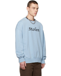 Stolen Girlfriends Club Blue Stolen Sweatshirt