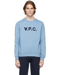 A.P.C. Blue Vpc Sweatshirt