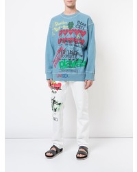 Vivienne Westwood Anglomania Graphic Writing Sweater