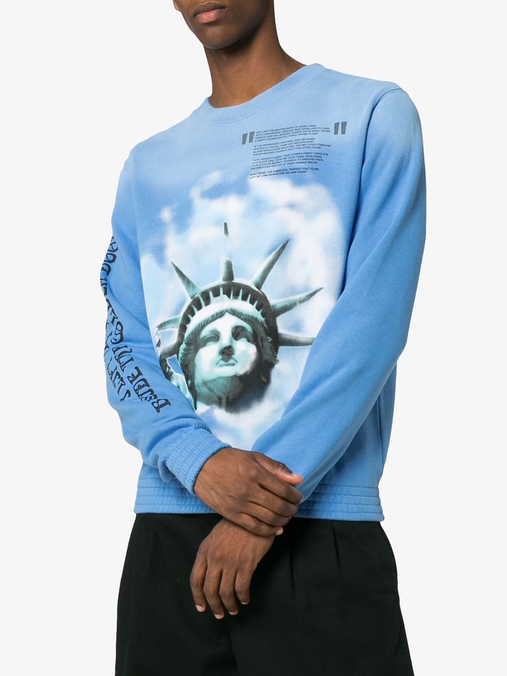 Off white clearance liberty sweatshirt