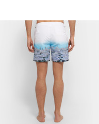 Orlebar Brown Bulldog Mid Length Printed Swim Shorts