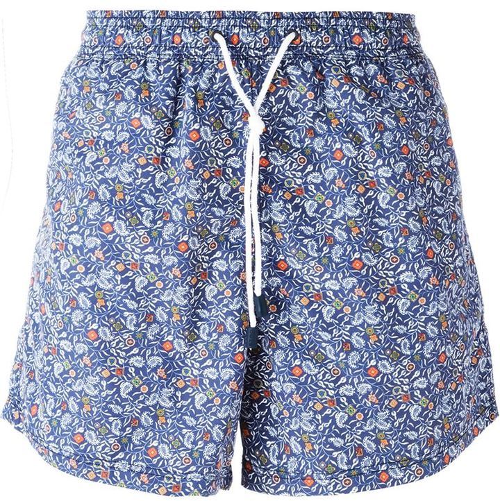 Etro Paisley Print Swim Shorts, $208 | farfetch.com | Lookastic