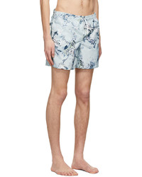 Bather Green Recycled Polyester Swim Shorts