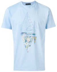 Etro Boat Print T Shirt