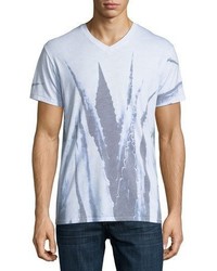 Sol Angeles Agave Leaves Printed V Neck T Shirt