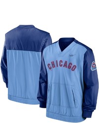 Nike Royallight Blue Chicago Cubs Cooperstown Collection V Neck Pullover At Nordstrom