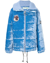 Off-White Patches Puffer Jacket, $1,276 | farfetch.com | Lookastic
