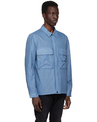 Ps By Paul Smith Blue Insulated Jacket