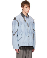 Sacai Blue Quilted Jacket