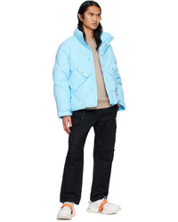Li-Ning Blue Short Down Jacket