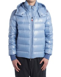 Moncler Cuvellier Water Resistant Down Puffer Jacket