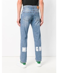 MSGM Straight Leg Jeans